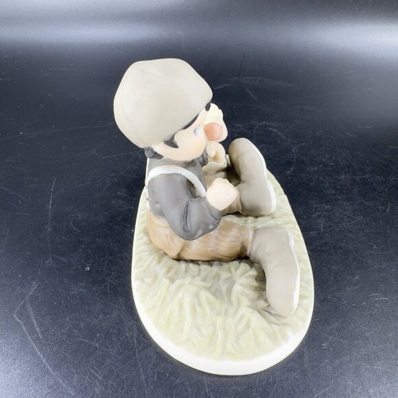 Kim Anderson 1999 I Promise You Laughter And Smiles Boy And Lamb Clown Figure - Picture 8 of 8